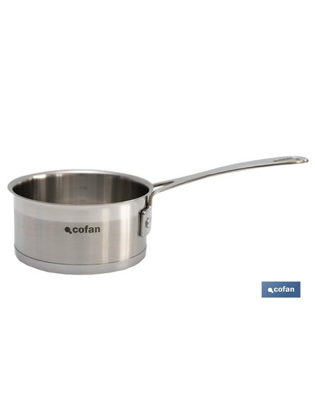 Cazo 1l Acero Inox 18/10 Modelo Cadenza