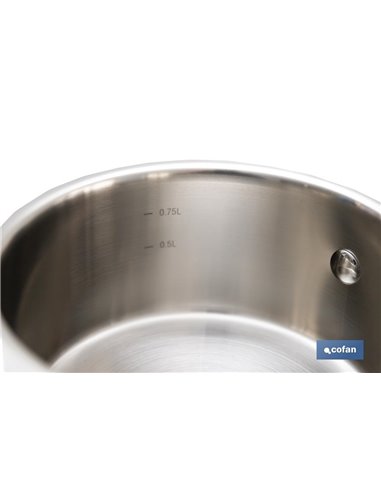 Panela 1l INOX 18/10 Modelo Cadenza