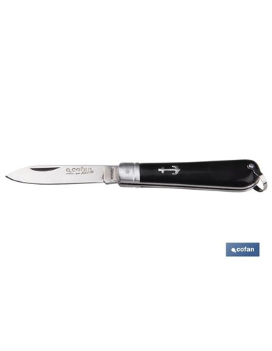 Navaja Marinera Con 8 Cm.Hoja Punta Espada