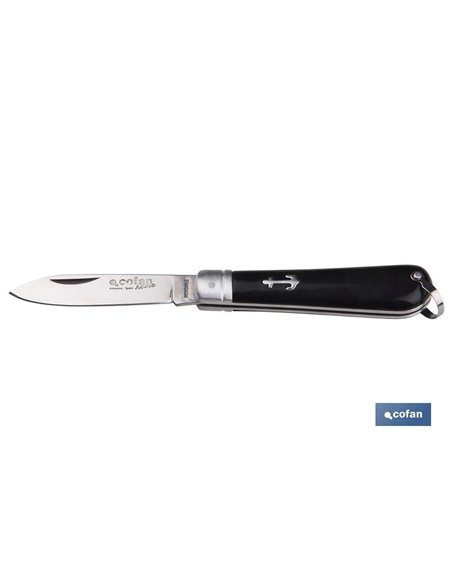 Navaja Marinera Con 8 Cm.Hoja Punta Espada