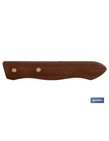 Pack 3 Cuchillos De Madera Hoja 10 Cm Modelo Sagano