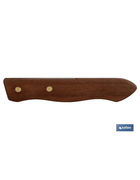 Pack 3 Cuchillos De Madera Hoja 10 Cm Modelo Sagano