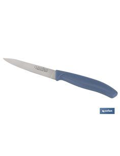 Pacote de 3 facas de renda azul 10cm modelo cominho