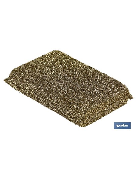 Pack De 2 Multiesponjas Color Oro Y  Plata 