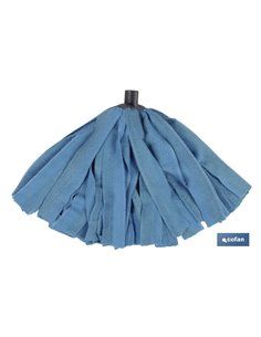 Fregona Tiras Microfibra Azul 155gr 2