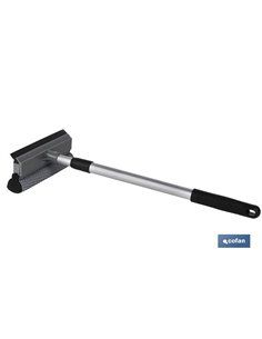 Limpiacristales Esponja Y Raspador Extensible Modelo Zancara 48-76.5cmventa Unitaria