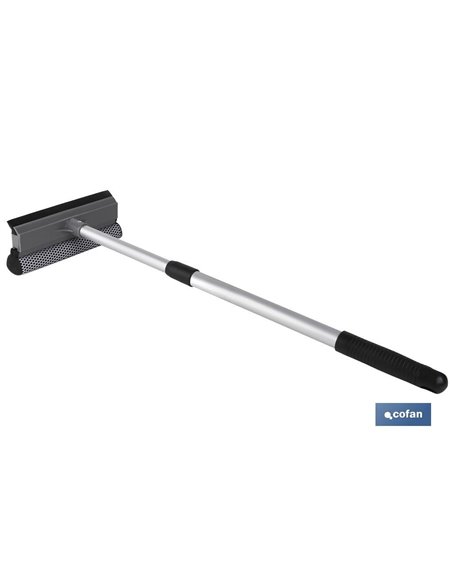 Limpiacristales Esponja Y Raspador Extensible Modelo Zancara 48-76.5cmventa Unitaria