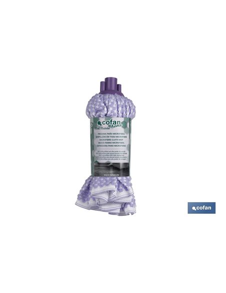 Fregona  Microfibra Paño Modelo Malvita