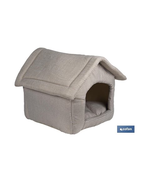Casita Mascotas Modelo Mara 47 X 39 X 42 Cm