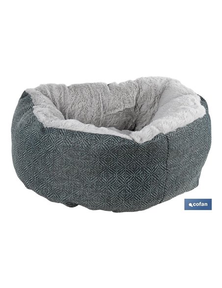 Cama Antiestres Para Mascotas Modelo Cloe 40 X 22 Cm