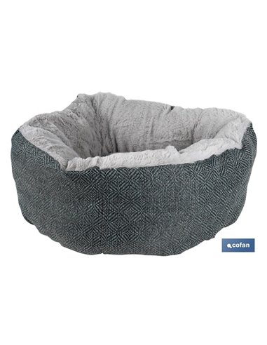 Cama Antiestres Para Mascotas Modelo Cloe 40 X 22 Cm