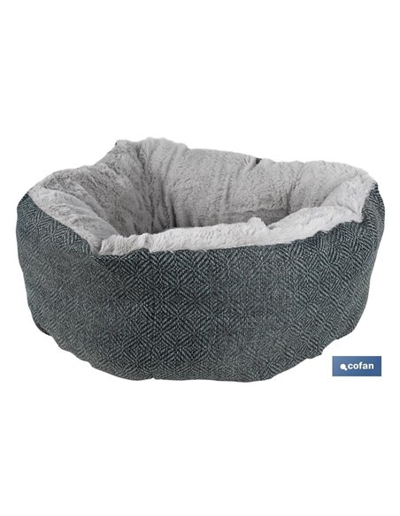 Cama Antiestres Para Mascotas Modelo Cloe 40 X 22 Cm