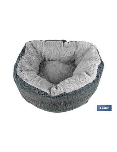 Cama Antiestres Para Mascotas Modelo Cloe 40 X 22 Cm