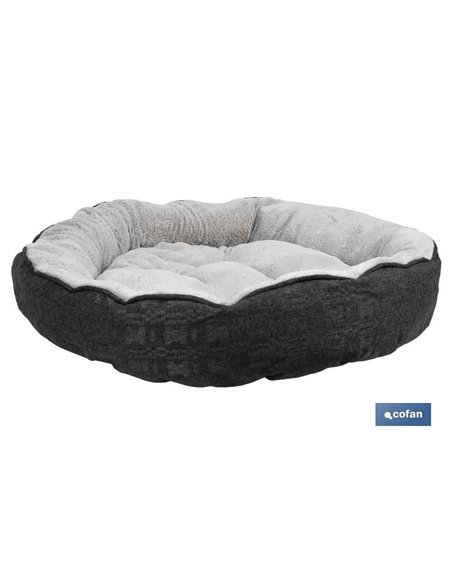 Cama Antiestres Para Mascotas Modelo Bombón 7 X 24 Cm