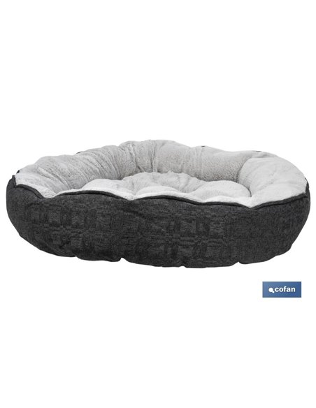Cama Antiestres Para Mascotas Modelo Bombón 7 X 24 Cm