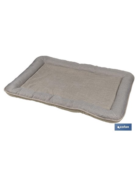 Cama Acolchoada para Animais de Estimação Modelo Coco 86 x 57 x 7 cm
