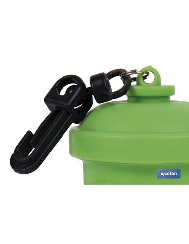 Dispensador De Bolsas Para Mascotas Verde Bruno 7,8x5 Cm