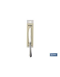 Bl 2 unidades Faca de Mesa INOX C-18/0 Bolonha Modelo 2 mm 2