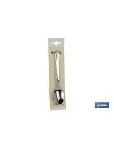 Bl 2uds Cuchara De Cafe Inox C-18/0 Modelo Bolonia 2 Mm 2