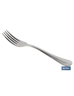 Caja 12uds Tenedor De Mesa Inox C-18/0 Modelo Bolonia 2 Mm 2