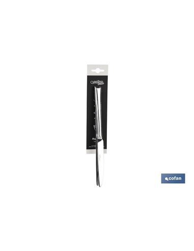 Bl 2uds Cuchillo De Mesa Inox C-18/10 Modelo Bari 2,5 Mm