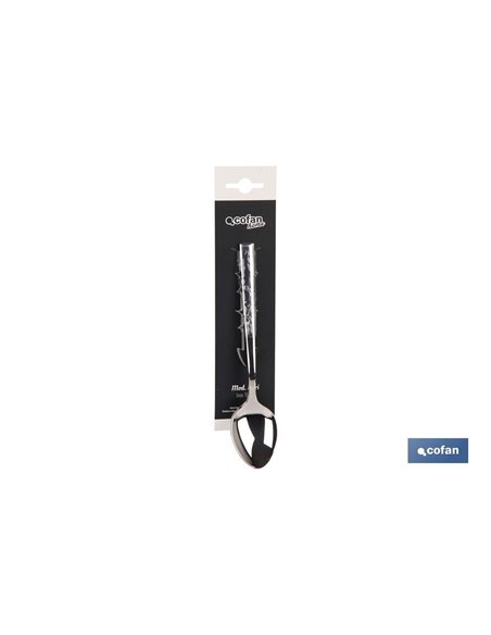 Bl 2uds Cuchara De Postre Inox C-18/10 Modelo Bari 2,5 Mm