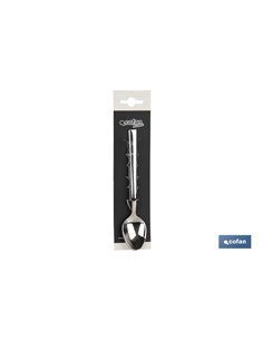 Bl 2uds Cuchara De Cafe Inox C-18/10 Modelo Bari 2 Mm 2