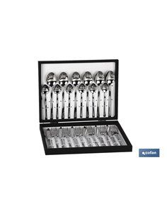 Cuberteria Inox Modelo Bari 24 Pcs C-18/10 2,5 Mm 2