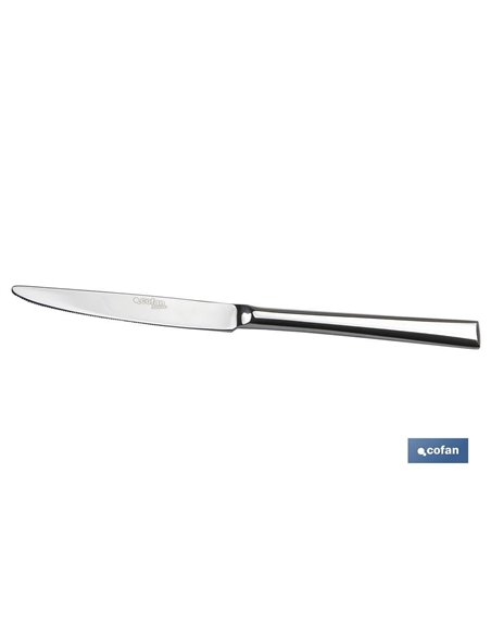 Caixa de 12 unidades Faca de Mesa INOX C-18/10 Bari Modelo 2,5 mm