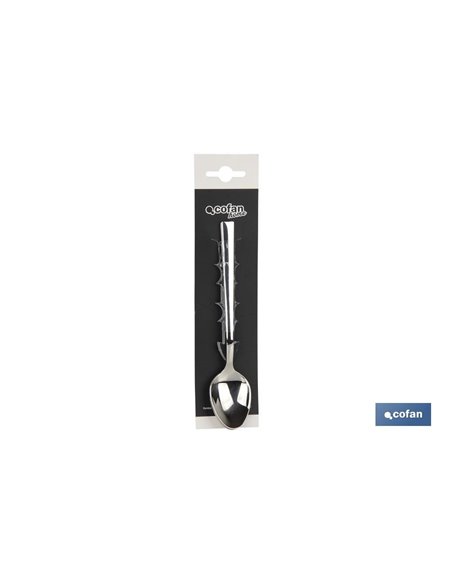 Caixa de 12 unidades Colher de Café em Aço Inox C-18/10 Bari Modelo 2,5 mm