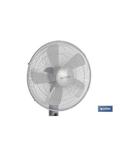 Ventilador 5 Palas Temporizador 55w Blanco