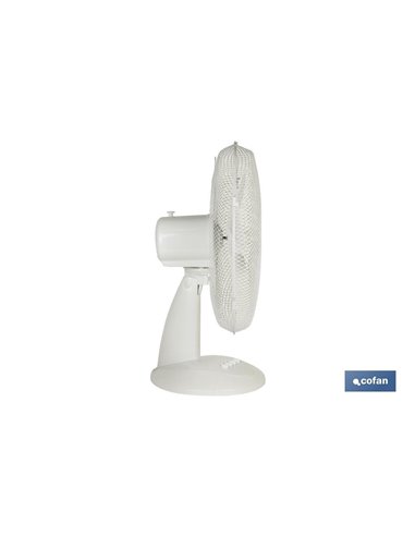 Ventilador 3 Velocidades 44 W Blanco