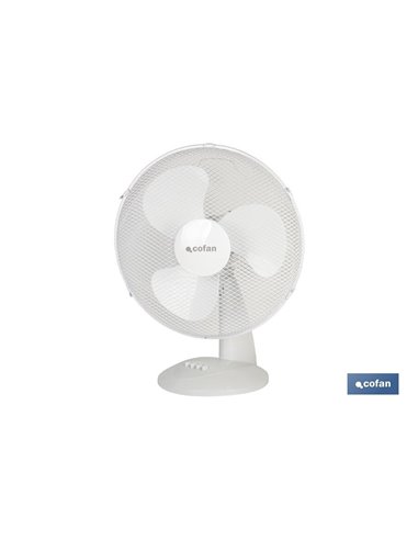 Ventilador 3 Velocidades 44 W Blanco