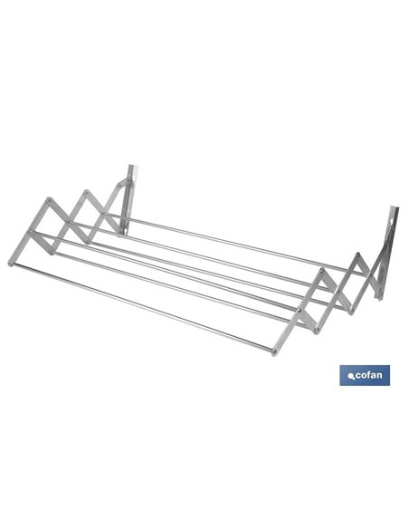 Tendedero Extensible Pared Aluminio Uyumi 4.8 M