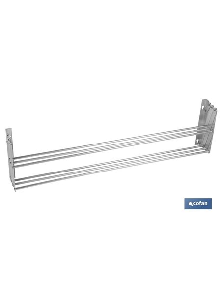Tendedero Extensible Pared Aluminio Uyumi 4.8 M