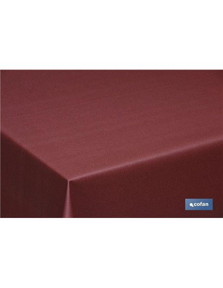 Mantel Antimanchas 140x140 M 50 % De Algodón Y Poliéster Modelo Protea
