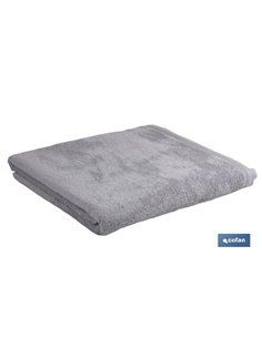 Toalha de Lavatório Cinza Pérola Gr.580/M2 Perlan Modelo 50x100cm