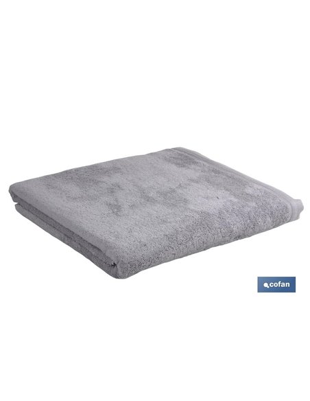 Toalla Baño Gris Perla Gr.580/M2 Modelo Perlan 100x150cm