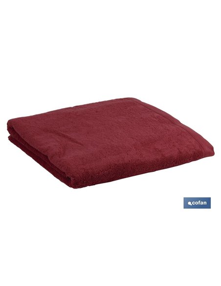Toalla Baño Burdeos Gr580/M2 Modelo Paris 100x150cm