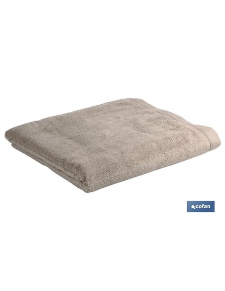 Toalla Ducha Beige Gr.580/M2 Modelo Abisinia 70x140cm
