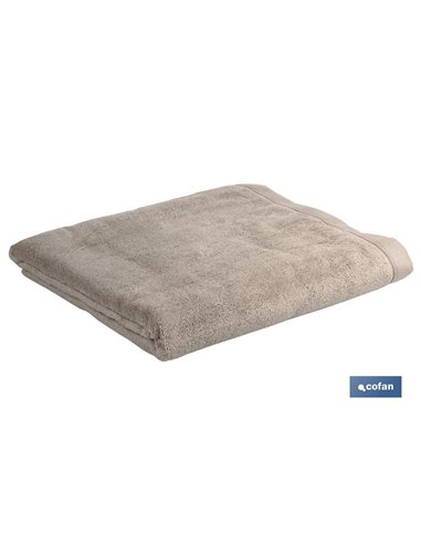 Toalla Baño Beige Gr.580/M2 Modelo Abisinia 100x150cm