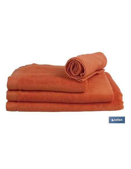 Toalla Baño Orange  Gr.580/M2  Modelo Amanecer 100x150cm