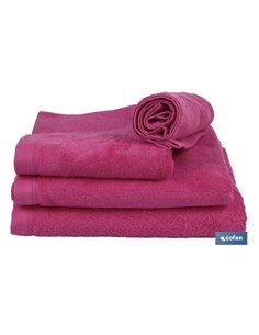 Toalla Tocador Fucsia Gr.580/M2 Modelo Primavera 30x50cm 2