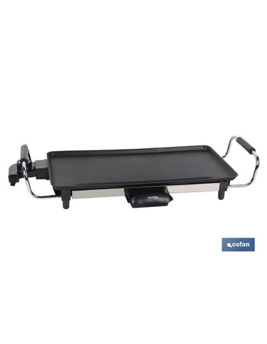 Plancha De Asar Electrica 2000w 45x25x7 Cm  Modelo Baikal