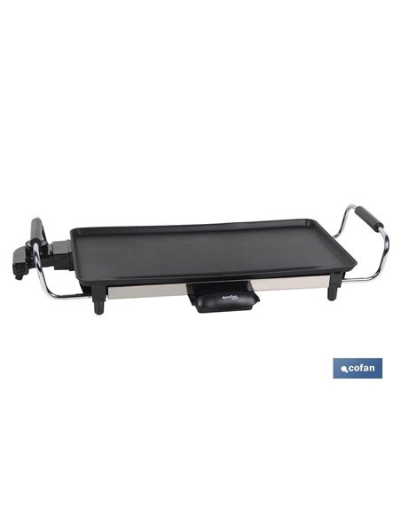 Plancha De Asar Electrica 2000w 45x25x7 Cm  Modelo Baikal
