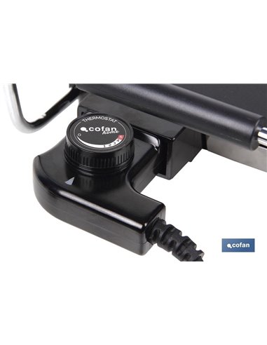 Plancha De Asar Electrica 2000w 45x25x7 Cm  Modelo Baikal