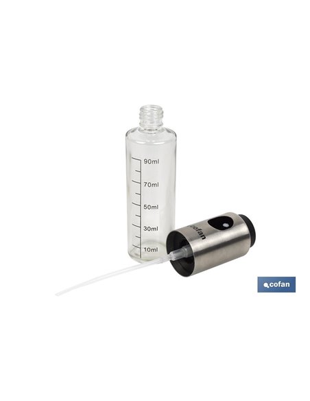 Pulverizador De Aceite 90 Ml Modelo Oliva 18 X 4 Cm