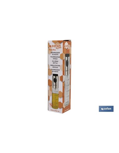 Pulverizador De Aceite 90 Ml Modelo Oliva 18 X 4 Cm