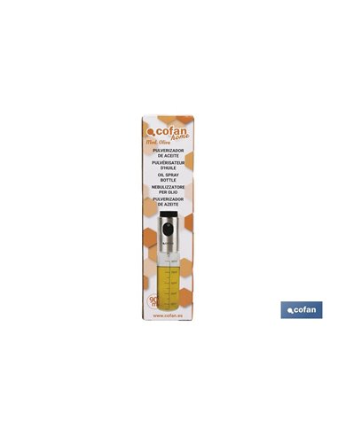 Pulverizador De Aceite 90 Ml Modelo Oliva 18 X 4 Cm