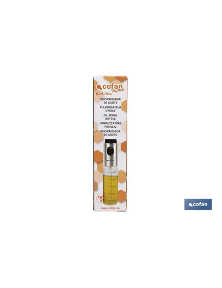 Pulverizador De Aceite 90 Ml Modelo Oliva 18 X 4 Cm